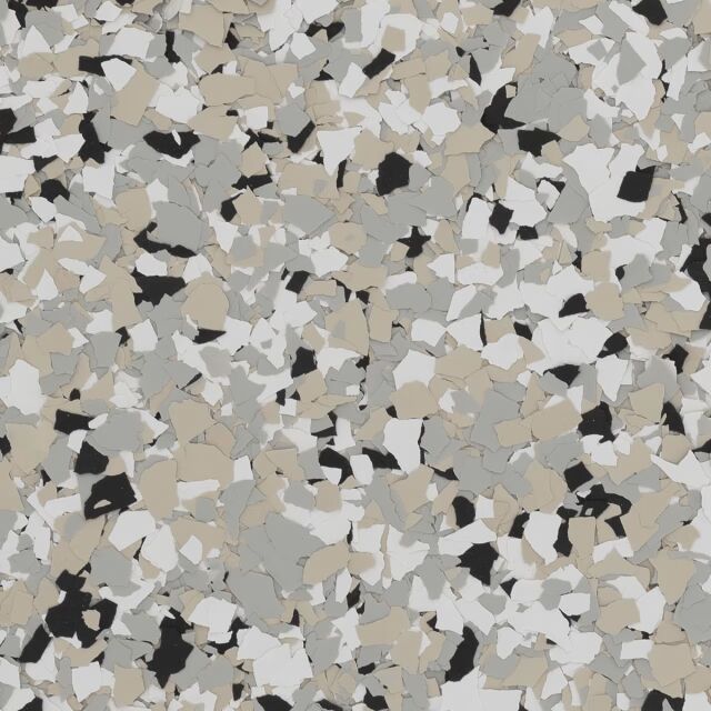 Cabin Fever epoxy floor color