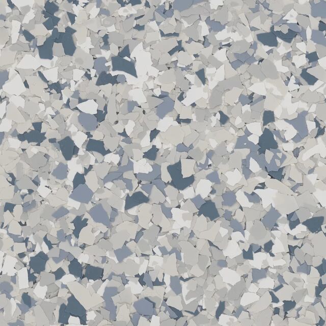 Tidal wave epoxy floor color