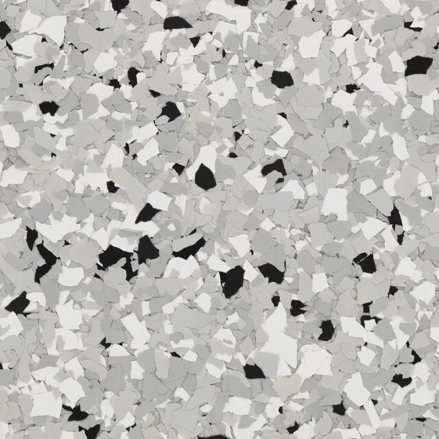 Feathergray epoxy floor color