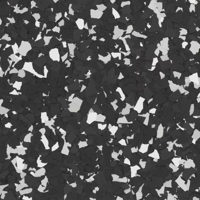Raven epoxy floor color