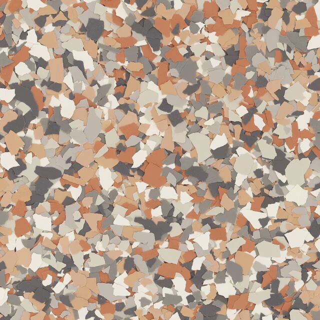 Waxwing epoxy floor color