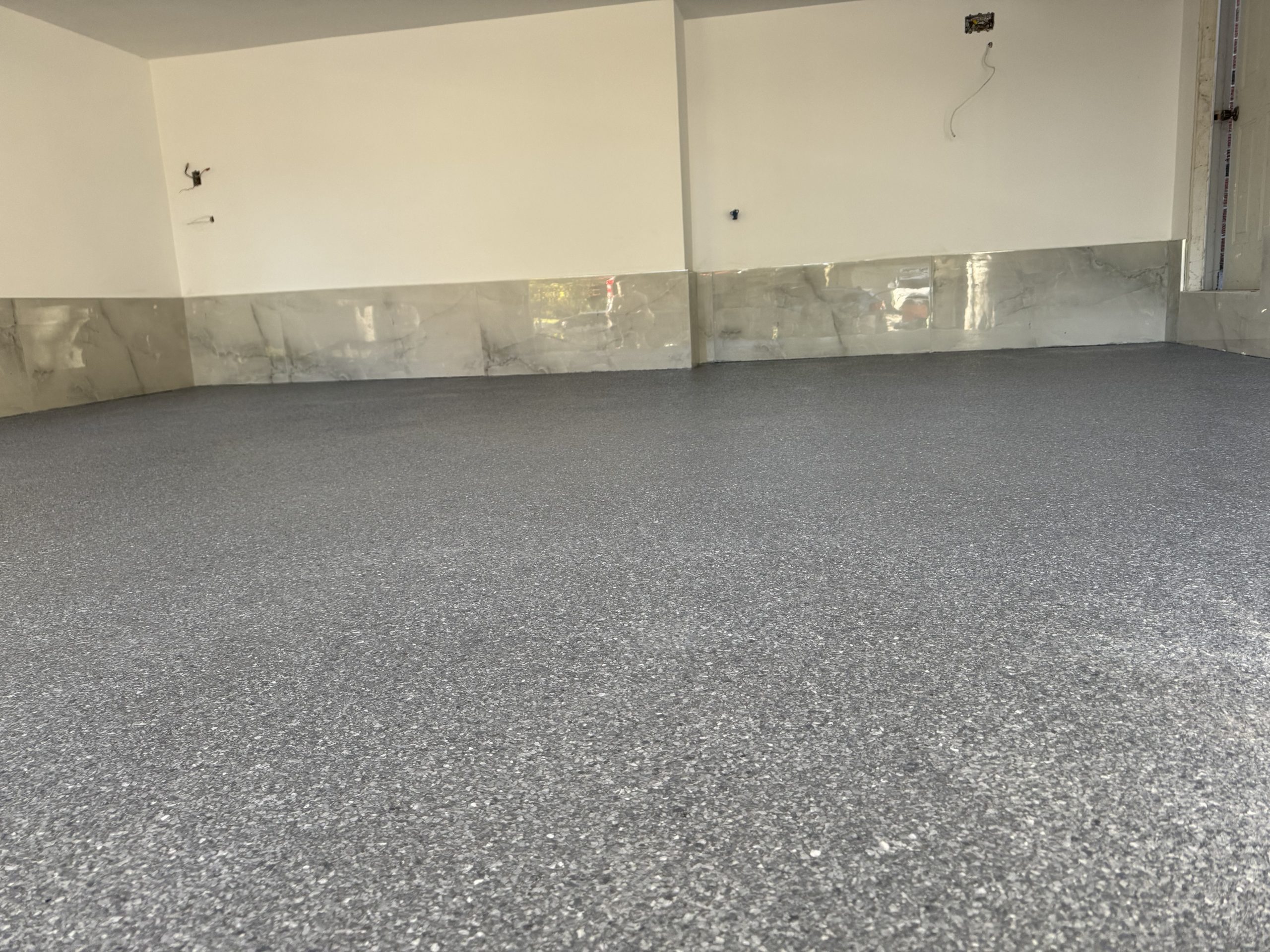 Showroom floor coating