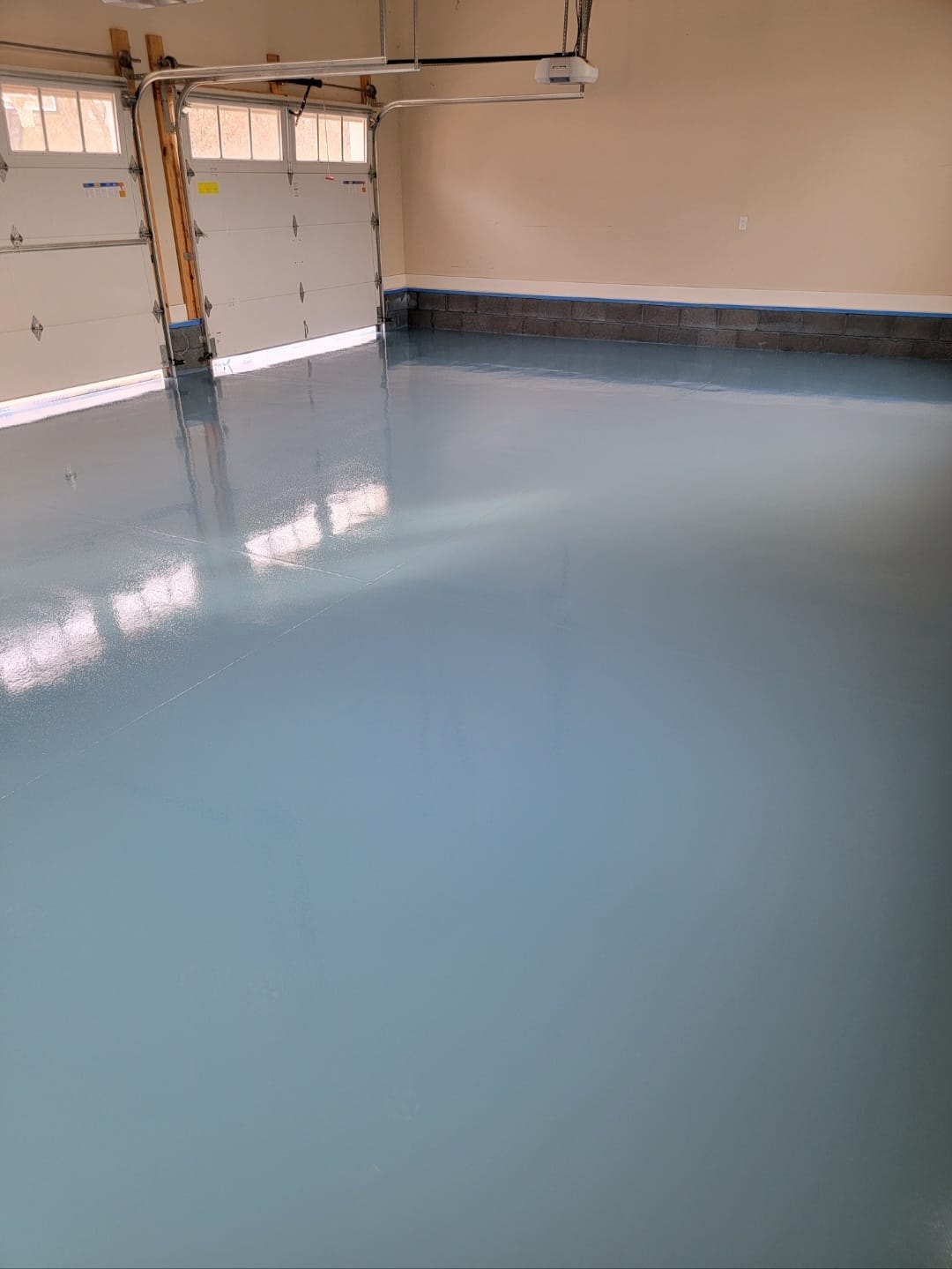 Garage coating project