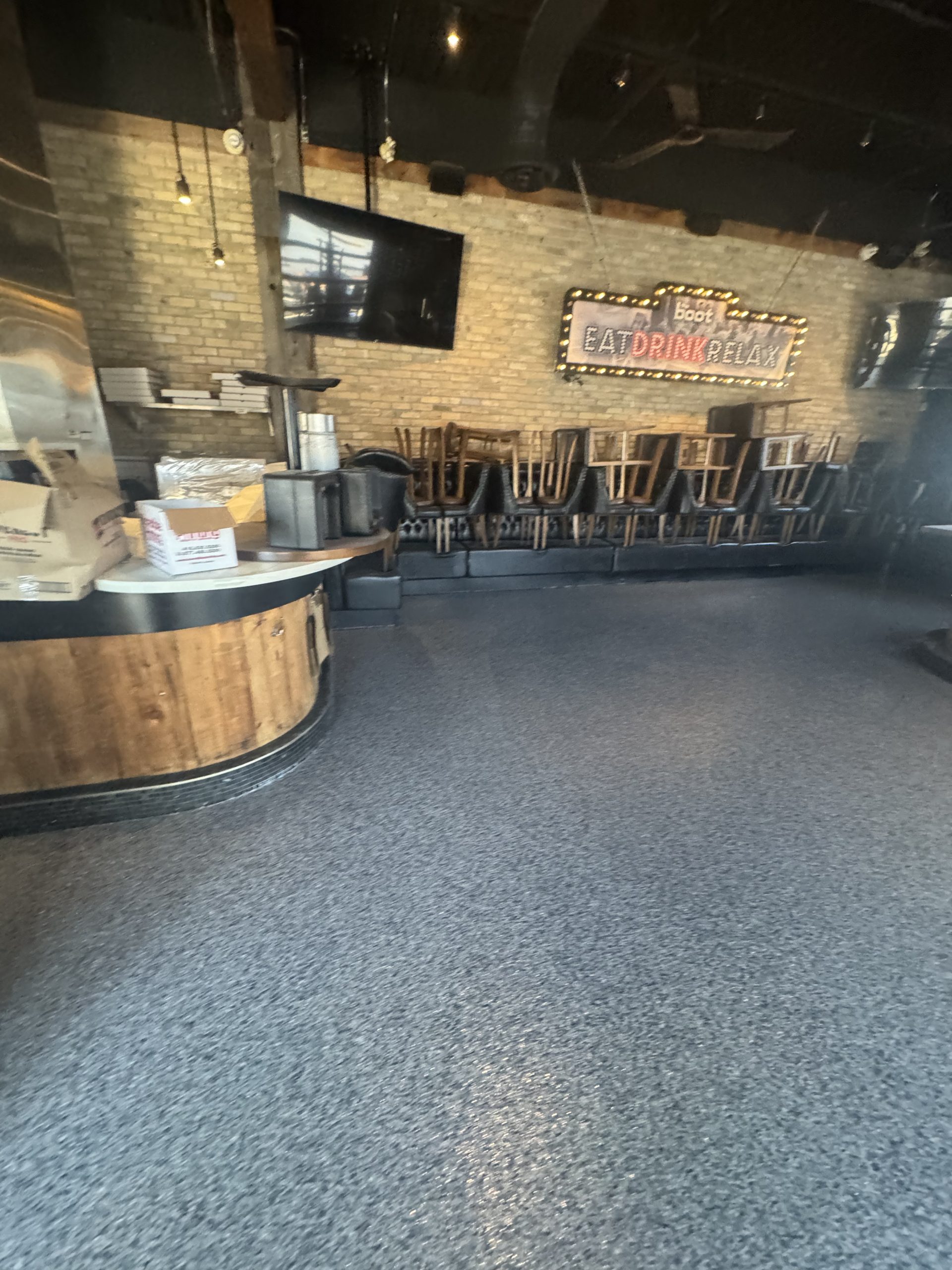 Commercial epoxy flooring service in Toronto GTA