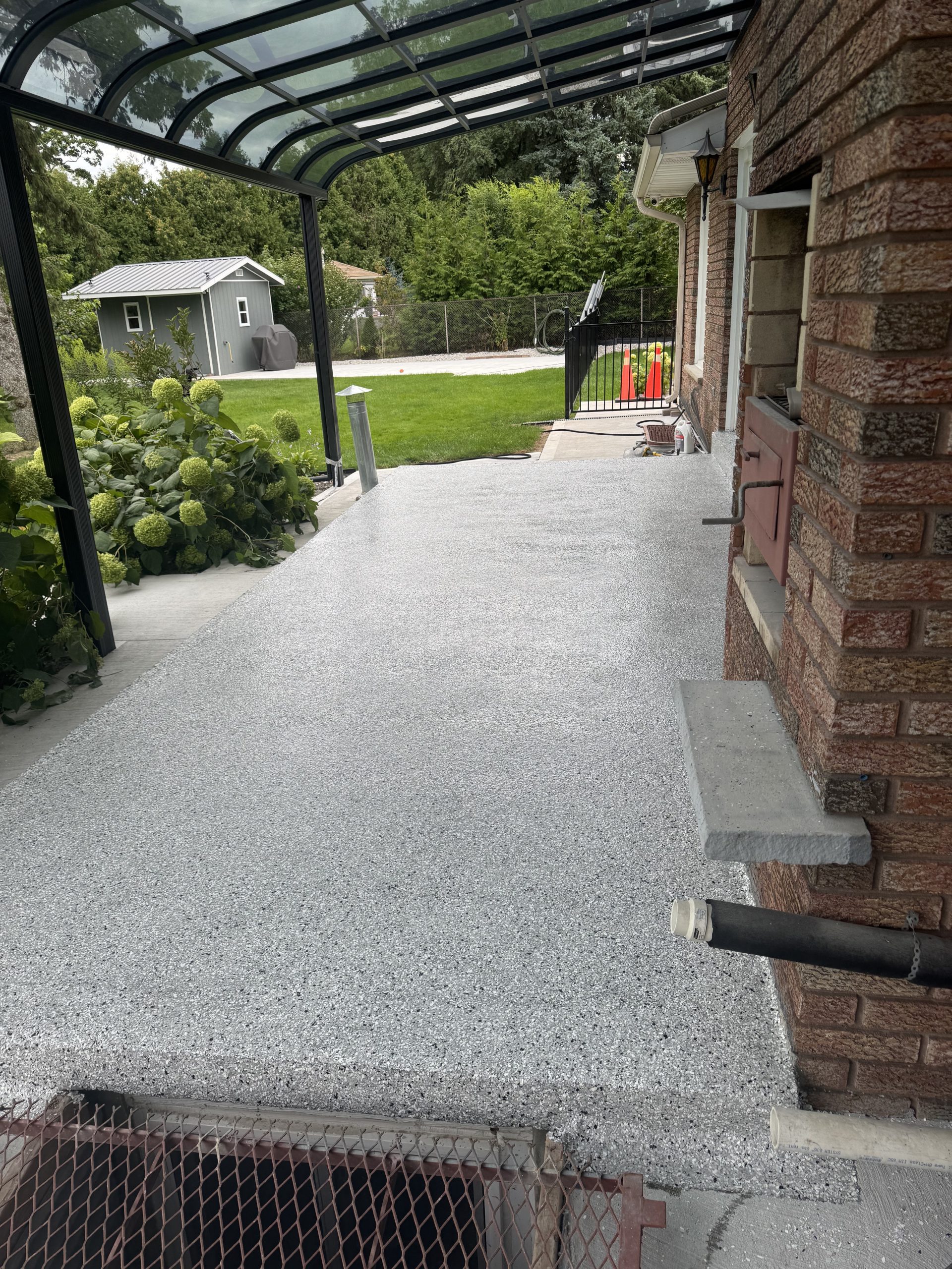 Concrete preparation and coating